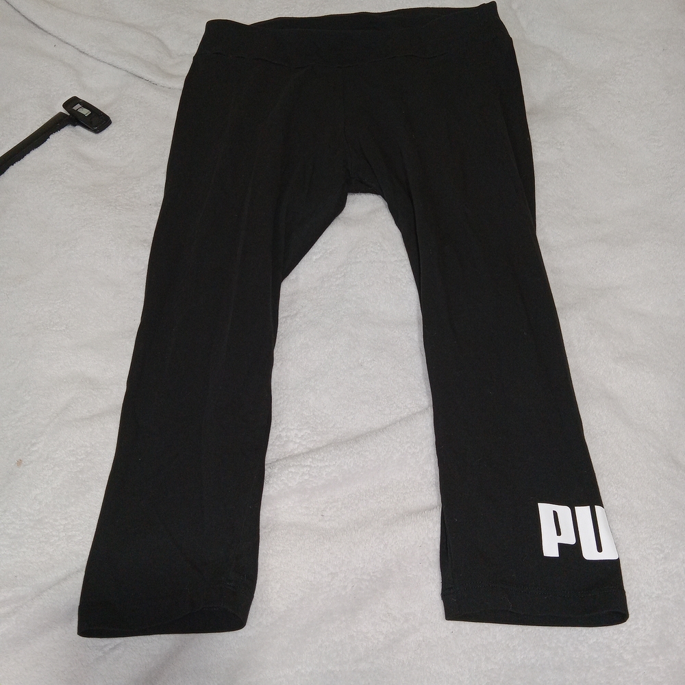PUMA Womens Cropped Leggings Size Large